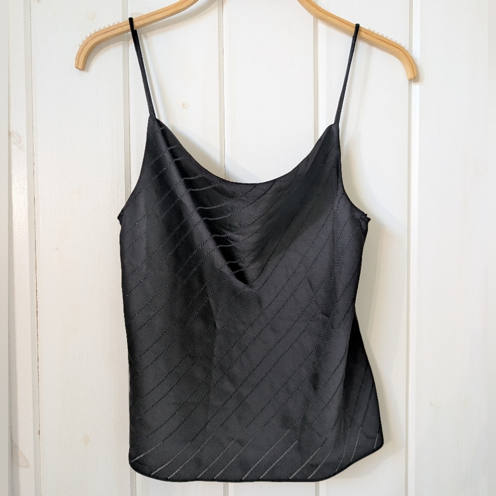 rag & bone Black Pauline Cami